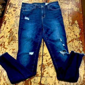 Bridge by Gly mid rise ankle skinny jeans - 28